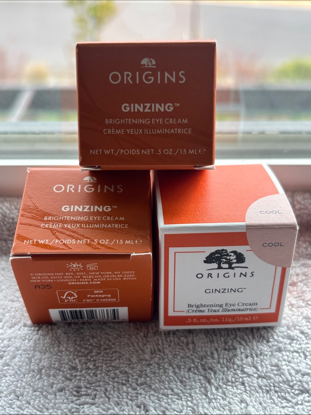 Origins GinZing Brightening Eye Cream — 3 included
